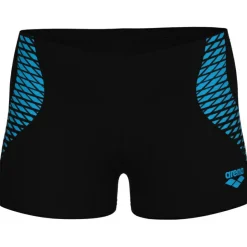 Arena Bademode-- Boy's Openings Swim Short - Badehose Black / Turquoise