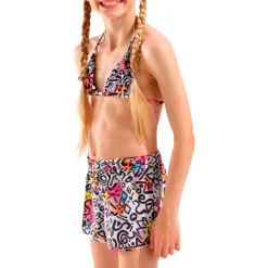 - Girl's Beach Short Printed - Badehose < Arena Discount