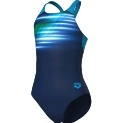 - Girl's Fading Swimsuit V Back L - Badeanzug < Arena Online