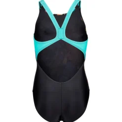 - Girl's Painting Swimsuit V Back - Badeanzug < Arena New