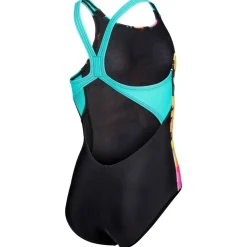 - Girl's Painting Swimsuit V Back - Badeanzug < Arena New