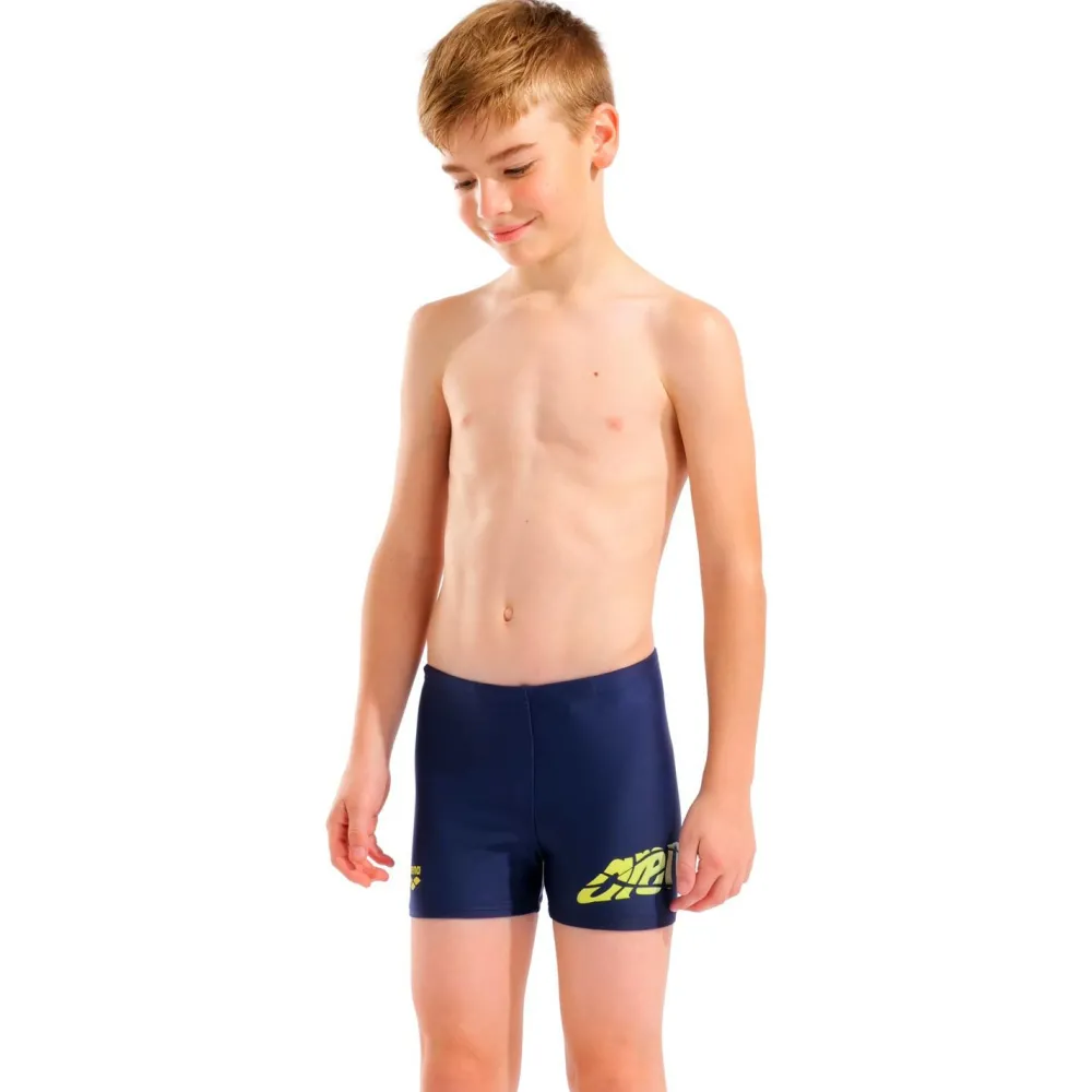 Arena - Boy's Lettering Swim Short - Badehose Hot
