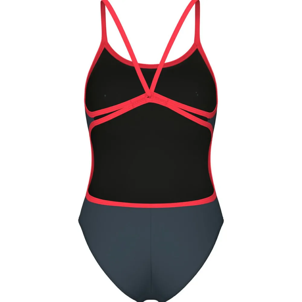 Arena - Women's Swimsuit Lace Back Solid - Badeanzug Sale