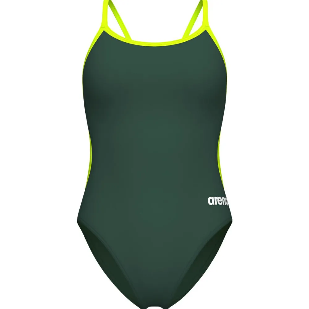 Arena - Women's Swimsuit Lace Back Solid - Badeanzug Sale