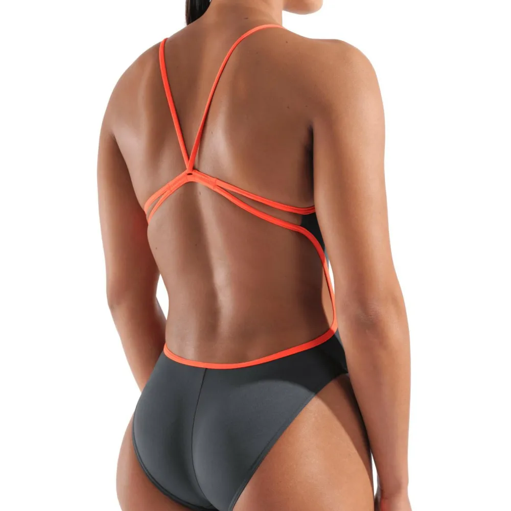 Arena - Women's Swimsuit Lace Back Solid - Badeanzug Sale