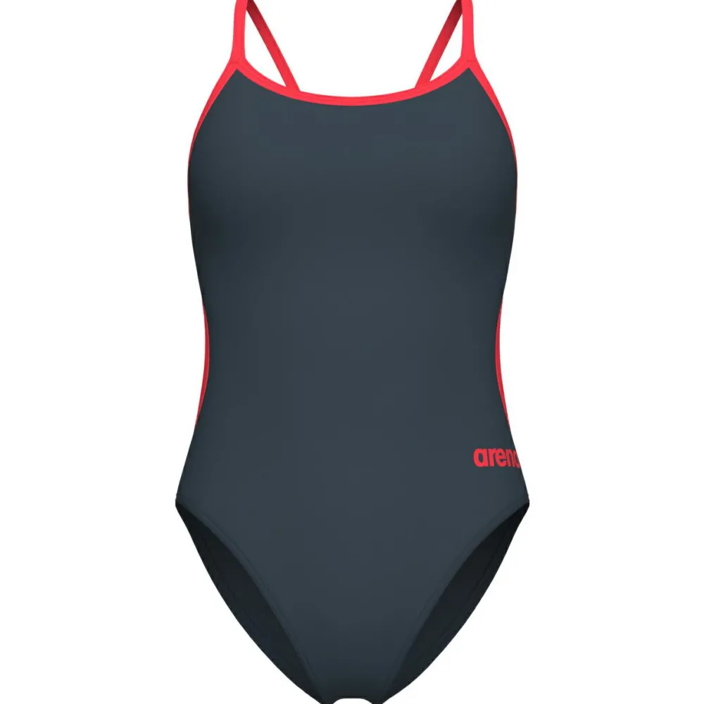 Arena - Women's Swimsuit Lace Back Solid - Badeanzug Sale