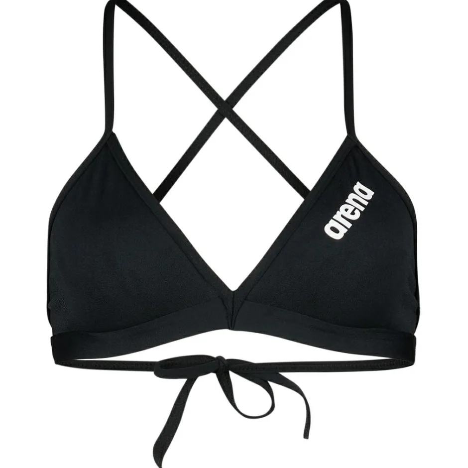 Arena - Women's Team Swim Top Tie Back Solid - Bikini-Top