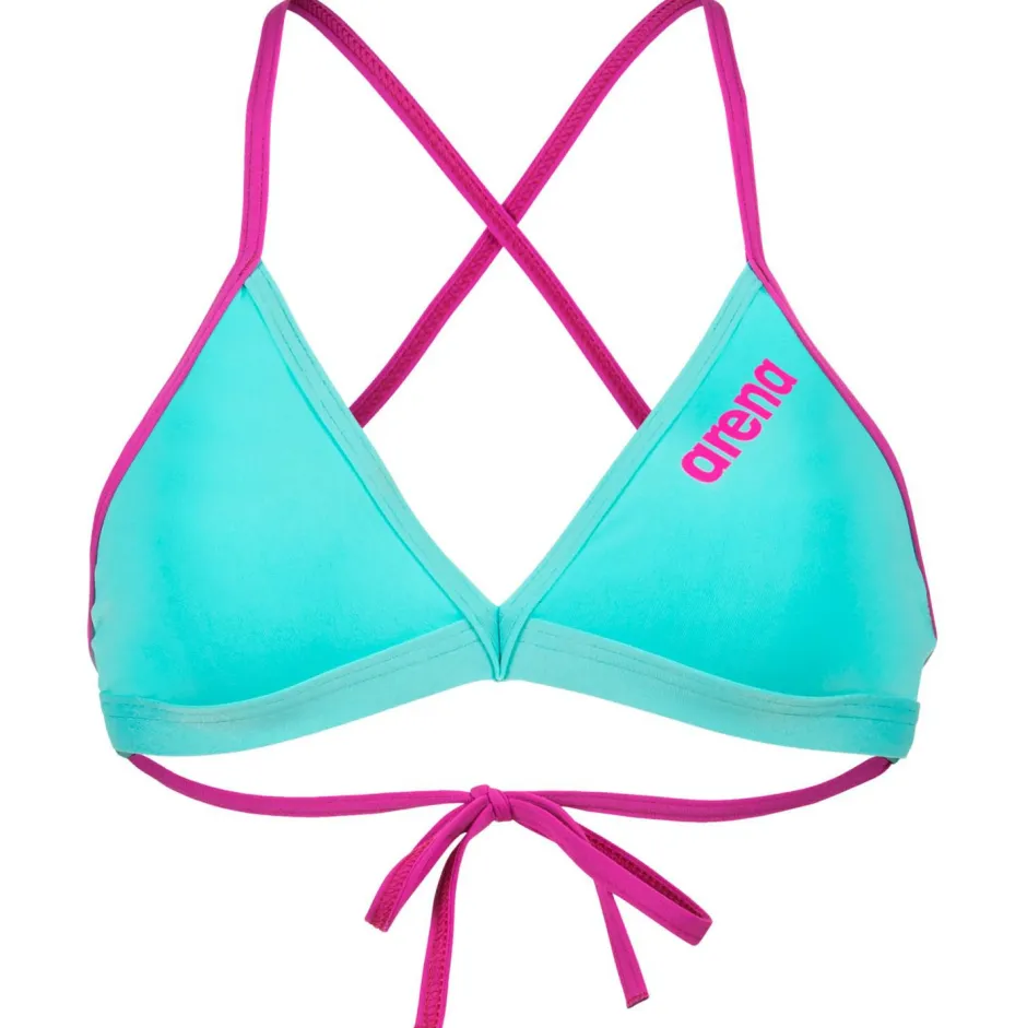 Arena - Women's Team Swim Top Tie Back Solid - Bikini-Top