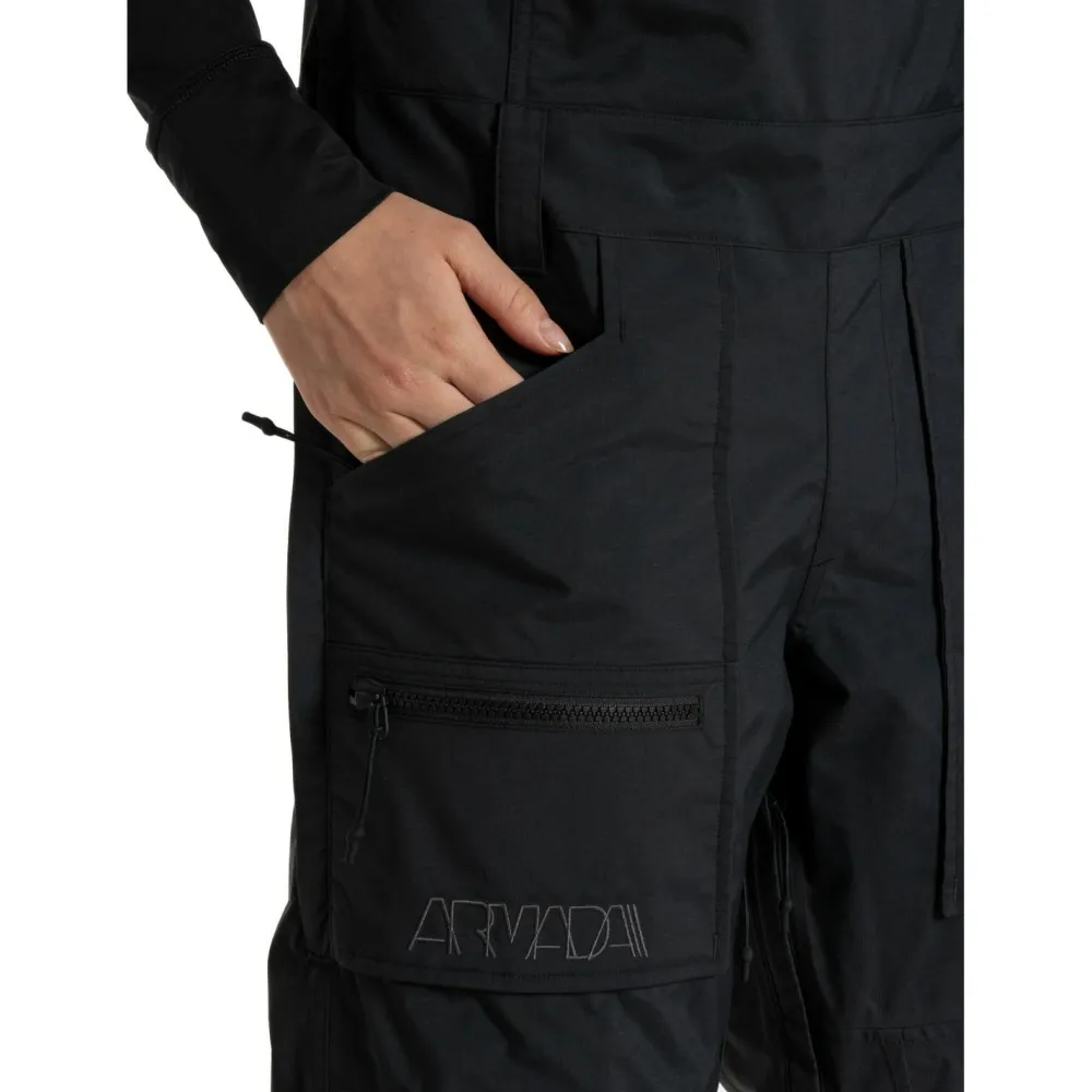 Armada - Women's Talyah 2L Cargo Bib - Skihose Black Clearance