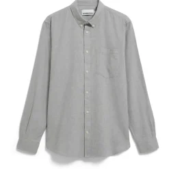 ARMEDANGELS - Araamo - Hemd Silver Melange Sale