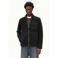 ARMEDANGELS Freizeitjacken|Jacken-- Flaabo Fleece Jacket - Fleecejacke Black