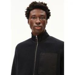 ARMEDANGELS Freizeitjacken|Jacken-- Flaabo Fleece Jacket - Fleecejacke Black