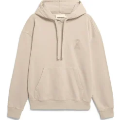 ARMEDANGELS - Iconic Å Kiraan GMT Dye Hoodie - Hoodie Sand Stone Washed Online