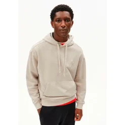 ARMEDANGELS - Iconic Å Kiraan GMT Dye Hoodie - Hoodie Sand Stone Washed Online