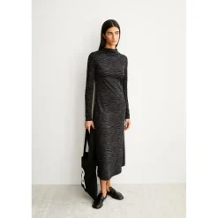 ARMEDANGELS - Women's Dailimaa Zebraraa - Kleid Black