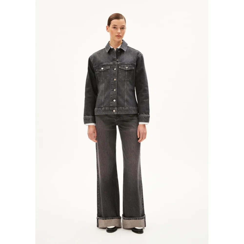 ARMEDANGELS - Women's Densiaa - Freizeitjacke Washed Obsidian Sale