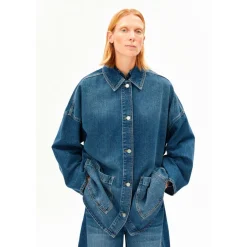 ARMEDANGELS Freizeitjacken|Alltagsbekleidung-- Women's Draapy Denim Jacket - Freizeitjacke Fade