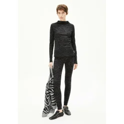 ARMEDANGELS - Women's Faribaa Zebraraa - Freizeithose Black Sale