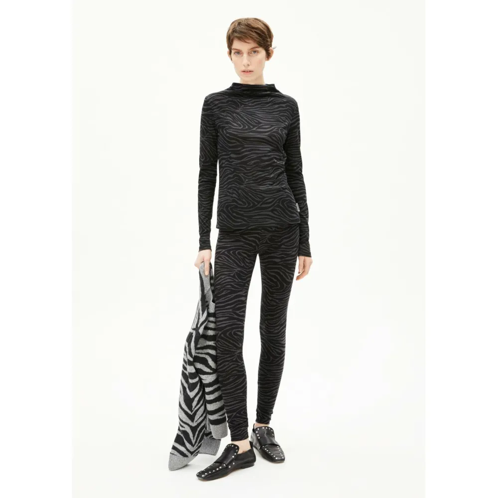 ARMEDANGELS - Women's Faribaa Zebraraa - Freizeithose Black Sale