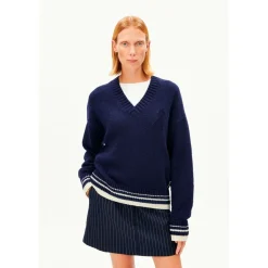 ARMEDANGELS - Women's Iconic Å College Knit Sweater - Pullover Discount