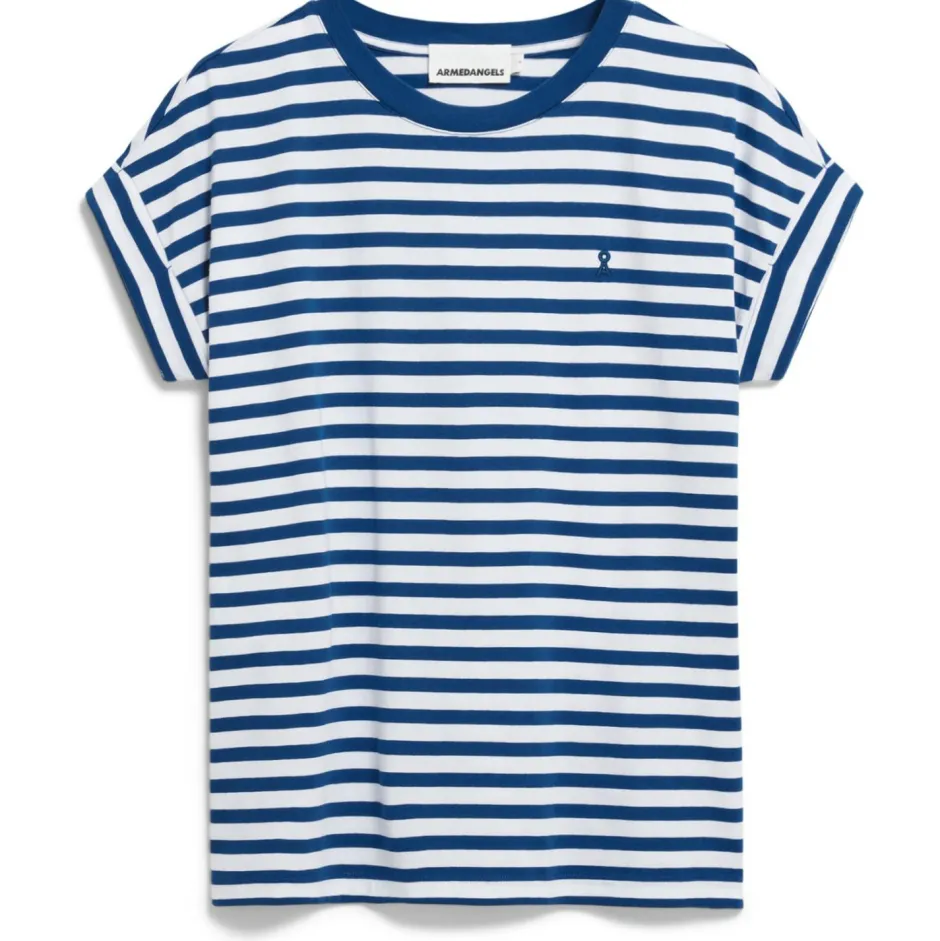 ARMEDANGELS Alltagsbekleidung|T-Shirts-- Women's Idaara Stripes - T-Shirt