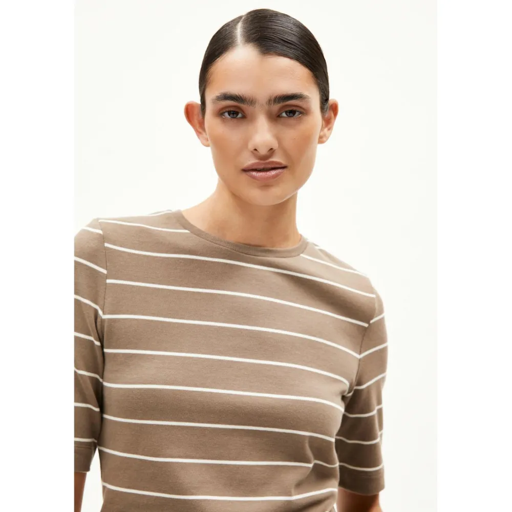 - Woen' Jaaniara Fine tripe - T-hirt < ARMEDANGELS Outlet