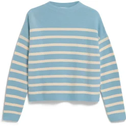 ARMEDANGELS - Women's Merinaa Stripes Knit Sweater - Pullover Best