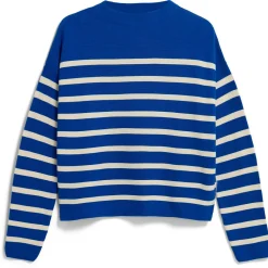 ARMEDANGELS - Women's Merinaa Stripes Knit Sweater - Pullover Best