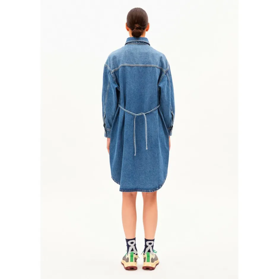 ARMEDANGELS - Woen' Overized Deni hirt Dre - Keid