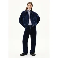ARMEDANGELS Freizeitjacken|Jacken-- Women's Paasithe Indigo Cord - Freizeitjacke Indigofera