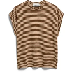 - Woen' ub Jerey tripe - T-hirt < ARMEDANGELS Hot