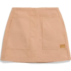 ARMEDANGELS Alltagsbekleidung-- Women's Workwear Canvas Mini Skirt - Rock True Camel