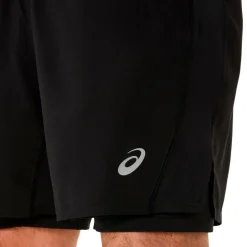 Asics Laufbekleidung|Hosen-- Core 2in1 7'' Short - Laufshorts Performance Black / Performance Black