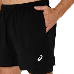 Asics - Core 2-n-1 5'' Short - Laufshorts Performance Black / Performance Black Online
