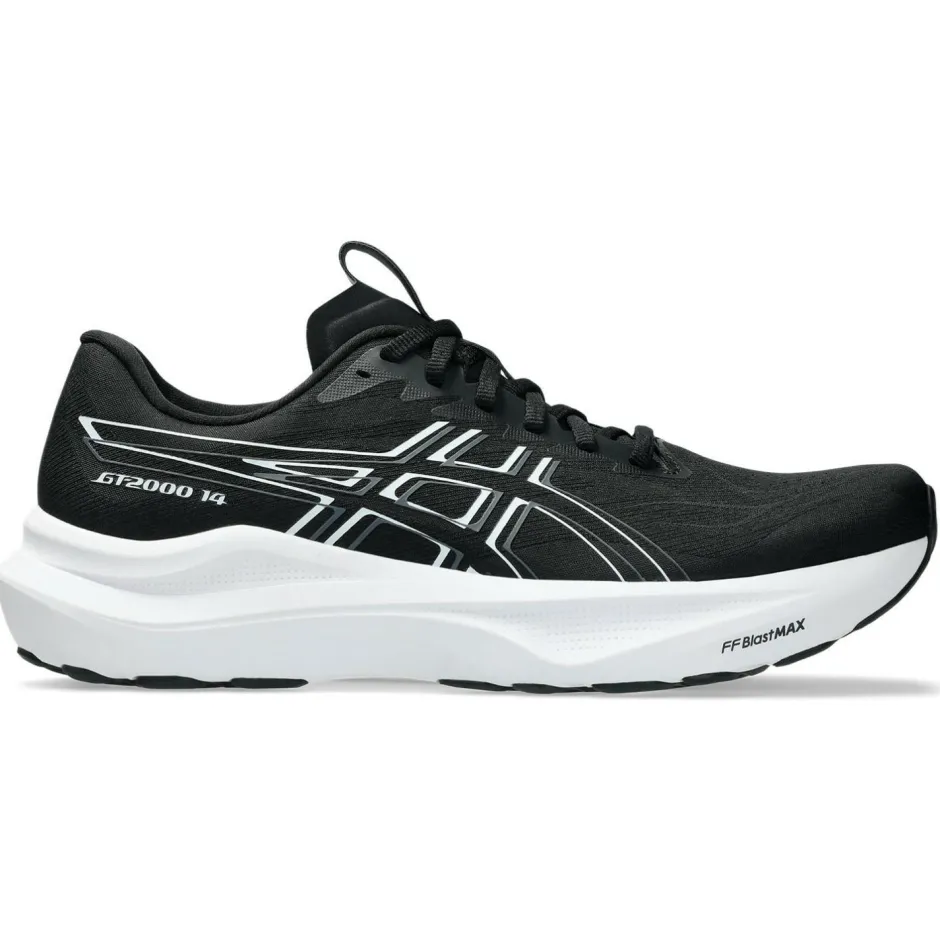 Asics Laufschuhe|Trail- & Laufschuhe-- GT-2000 14 Wide - Runningschuhe Black / White