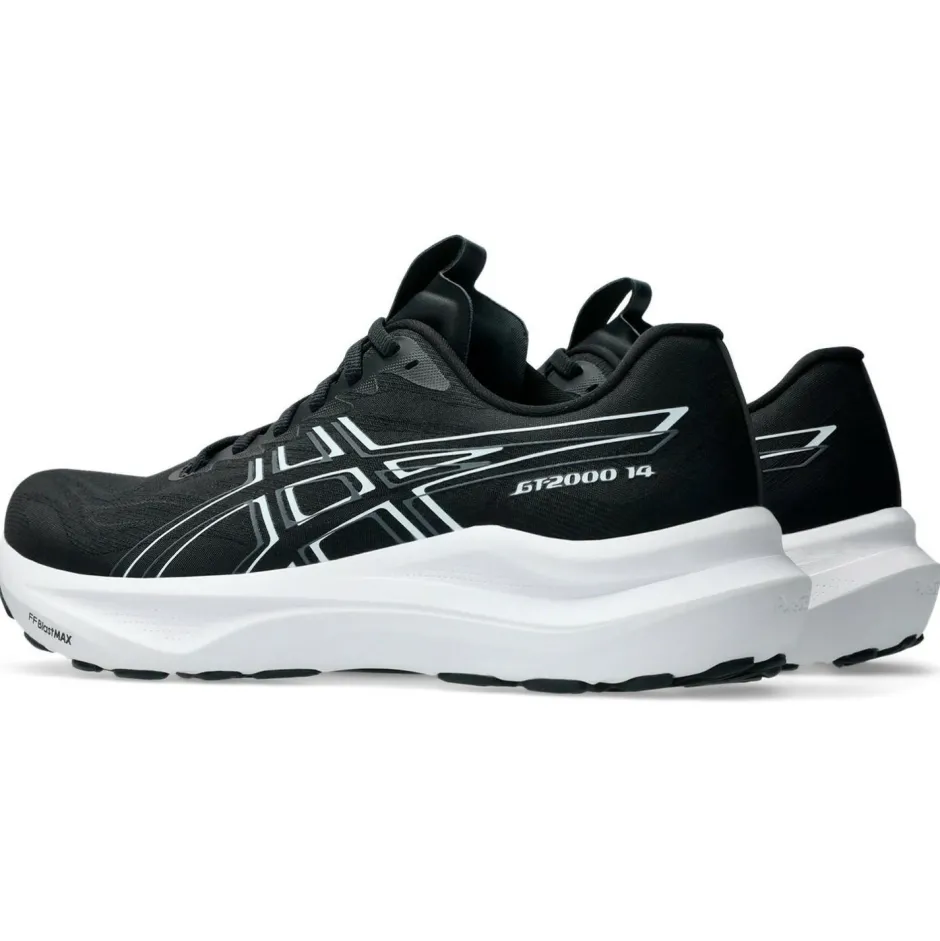 Asics Laufschuhe|Trail- & Laufschuhe-- GT-2000 14 Wide - Runningschuhe Black / White