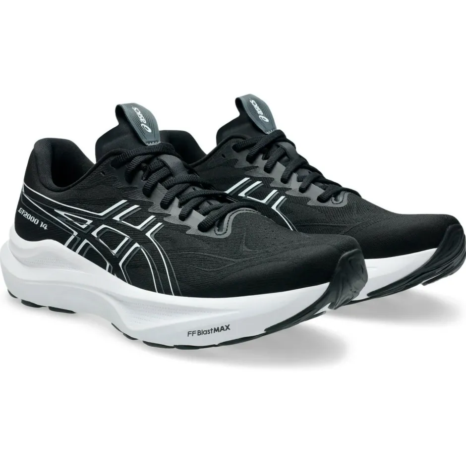 Asics Laufschuhe|Trail- & Laufschuhe-- GT-2000 14 Wide - Runningschuhe Black / White
