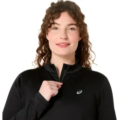 Asics - Woen' Core / 1/2 Zip Winter Top - aufhirt