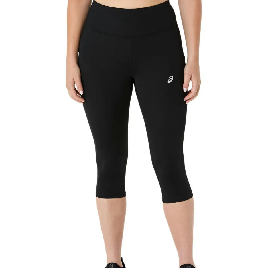 Asics Laufbekleidung|Hosen-- Women's Core Capri Tight - Laufhose Performance Black