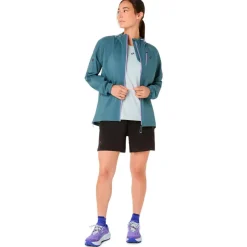 Asics Laufbekleidung|Shirts, Hemden & Longsleeves-- Women's Fujitrail Elite S/S Top - Laufshirt Cool Grey / Ironclad