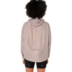 Asics - Women's Fujitrail Packable Windbreaker - Laufjacke Rainstorm Grey