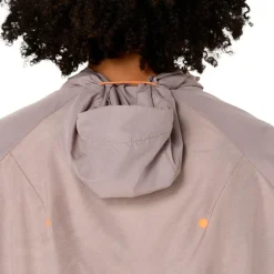 Asics - Women's Fujitrail Packable Windbreaker - Laufjacke Rainstorm Grey