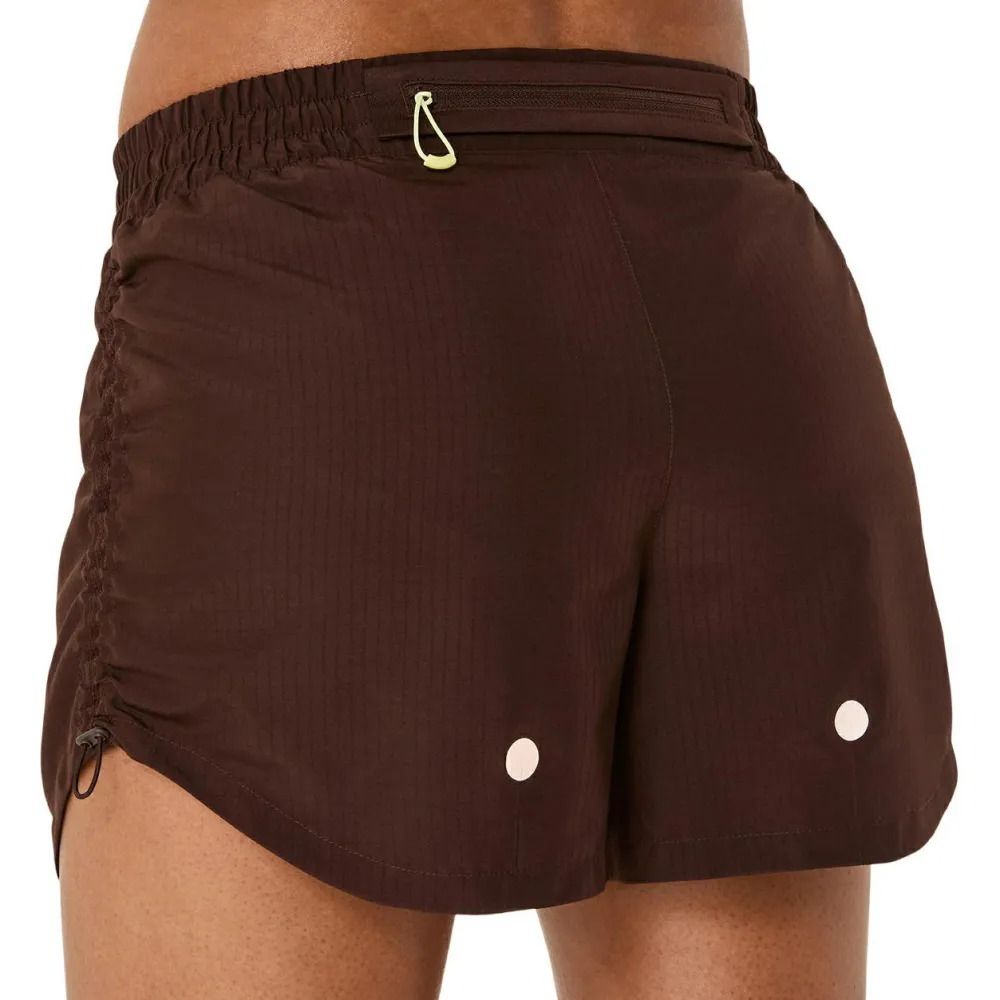 - Women's Nagino Run Adjustable 4'' Short - Laufshorts < Asics