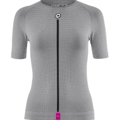 ASSOS Fahrradbekleidung|Radunterwäsche-- Women's Summer S/S Skin Layer P1 - Radunterhemd Grey Series