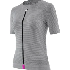 ASSOS Fahrradbekleidung|Radunterwäsche-- Women's Summer S/S Skin Layer P1 - Radunterhemd Grey Series