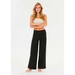 ATHLECIA - Women's Berrty Wide Leg Pants - Trainingshose Black Best