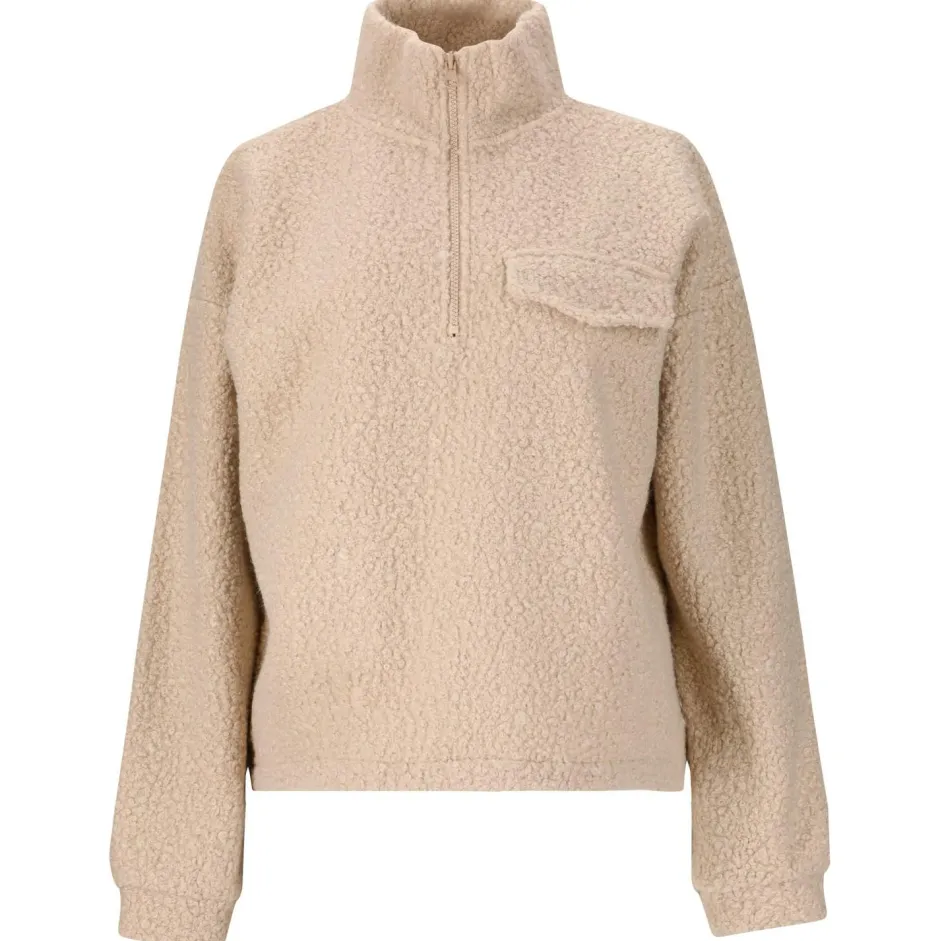 ATHLECIA Pullover & Hoodies|Alltagsbekleidung-- Women's Florrie Sherpa Half Zip - Pullover
