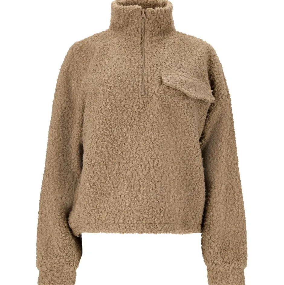ATHLECIA Pullover & Hoodies|Alltagsbekleidung-- Women's Florrie Sherpa Half Zip - Pullover