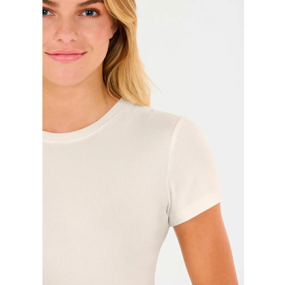 ATHLECIA - Women's Lenga Rib S/S Tee - T-Shirt