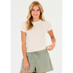 ATHLECIA - Women's Lenga Rib S/S Tee - T-Shirt
